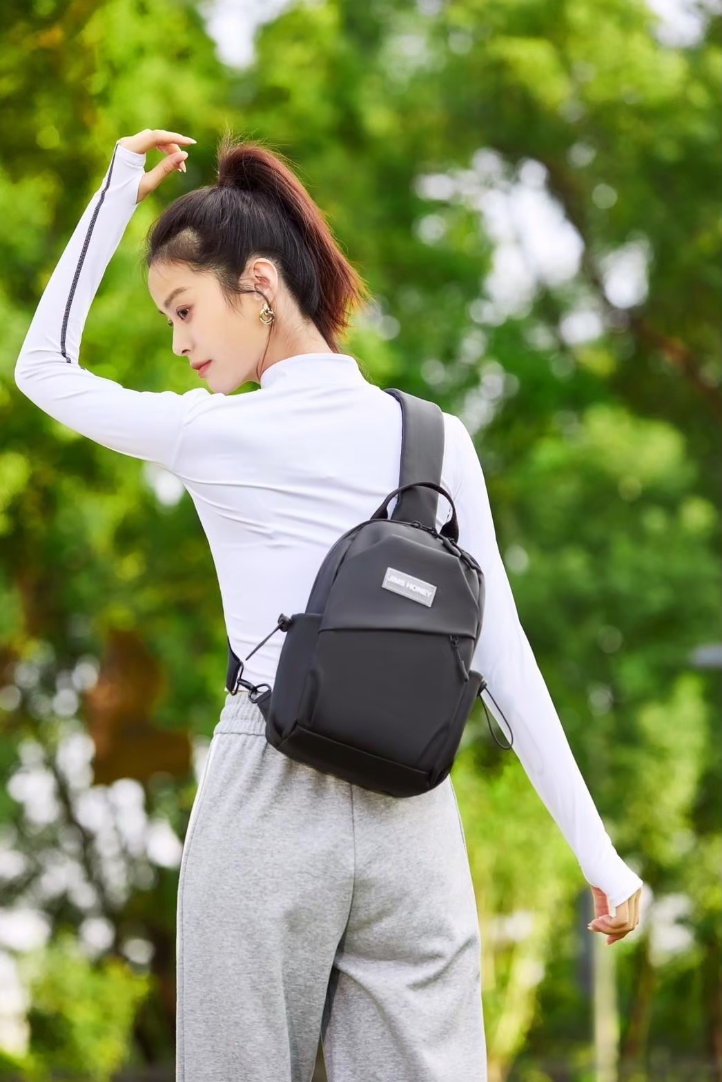 Morgan Medium Backpack Morgan Backpack, Tas Ransel Jims Honey Pilihan Mahasiswa Baru - Jims Honey