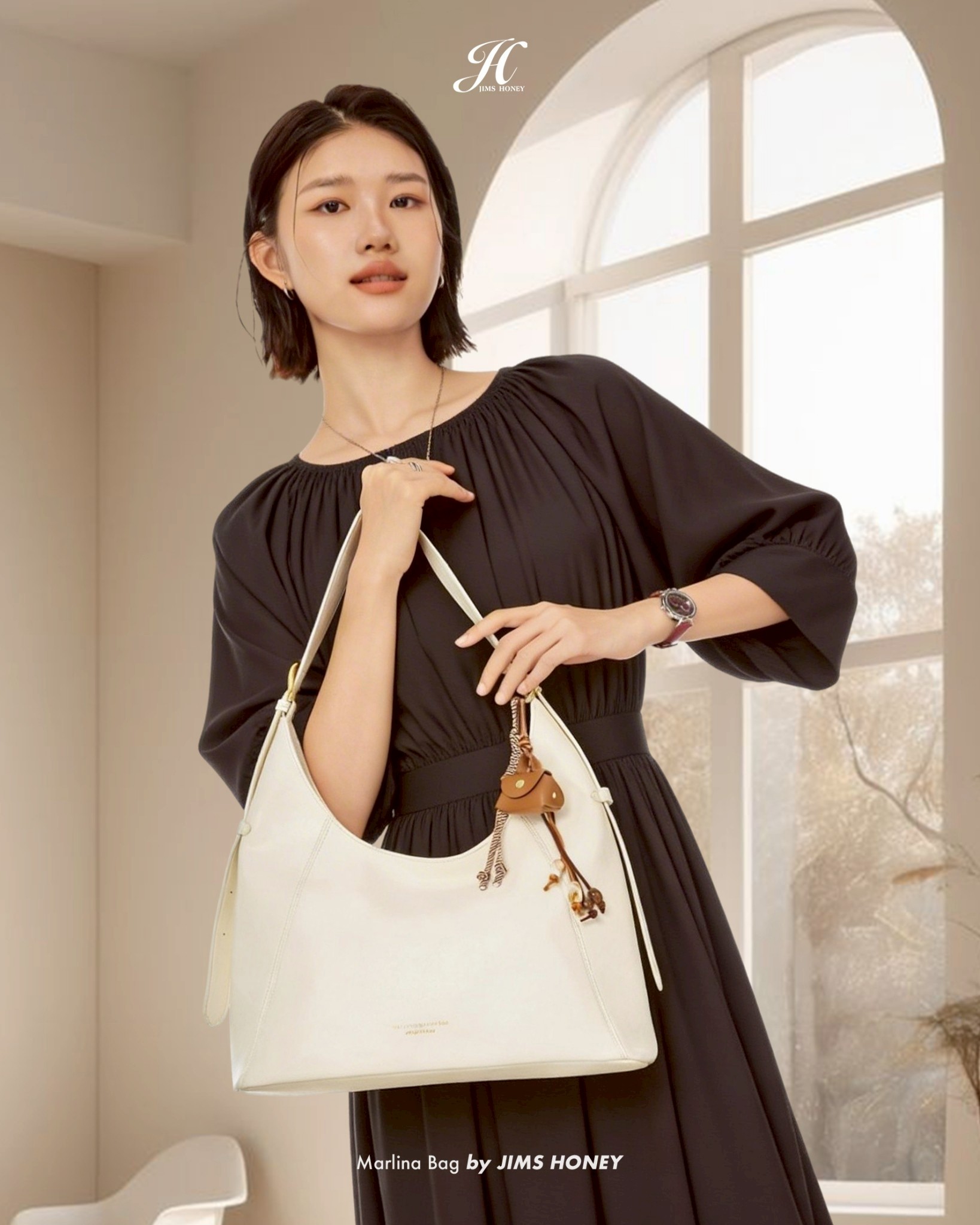 Outfit Bukber Kantor yang Stylish Pakai Marlina Bag
