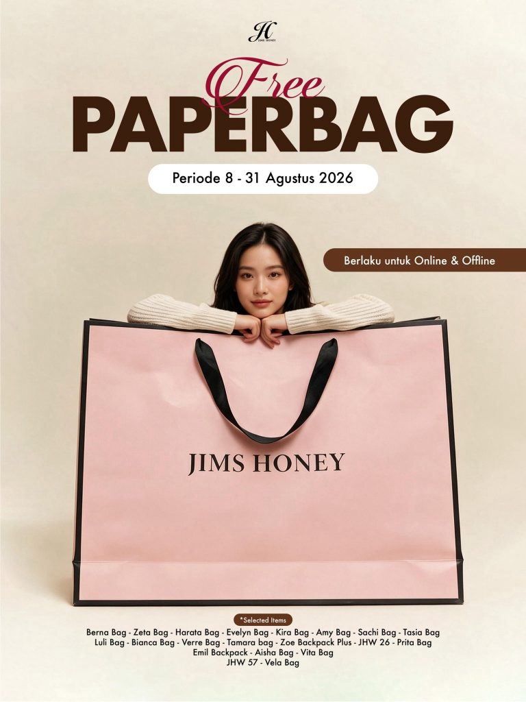 Promo Jims Honey Free Paperbag 8-31 Agustus 2026