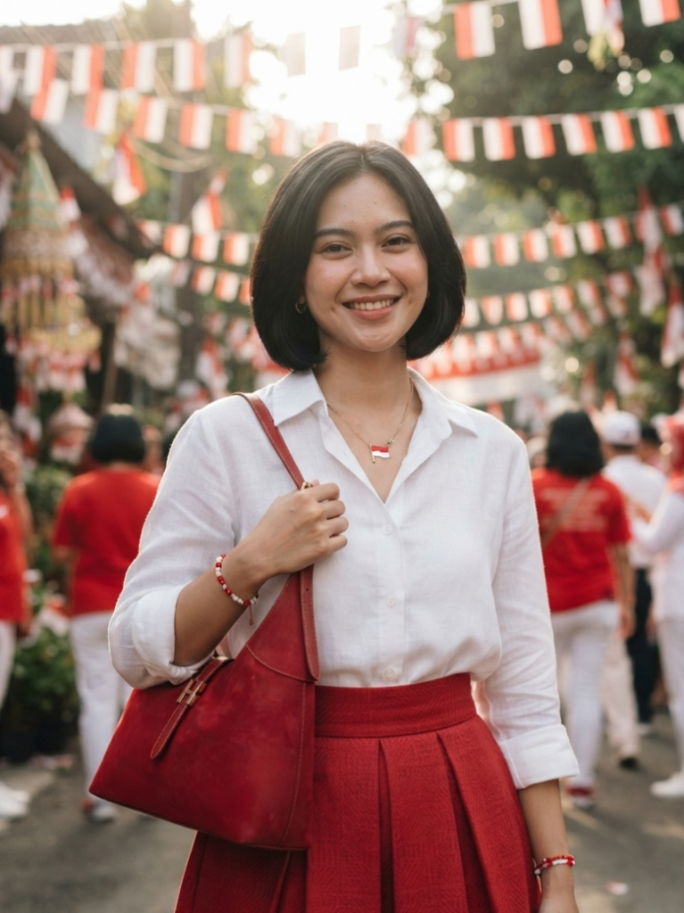 Outfit 17 Agustus yang Simple tapi Tetap Stylish