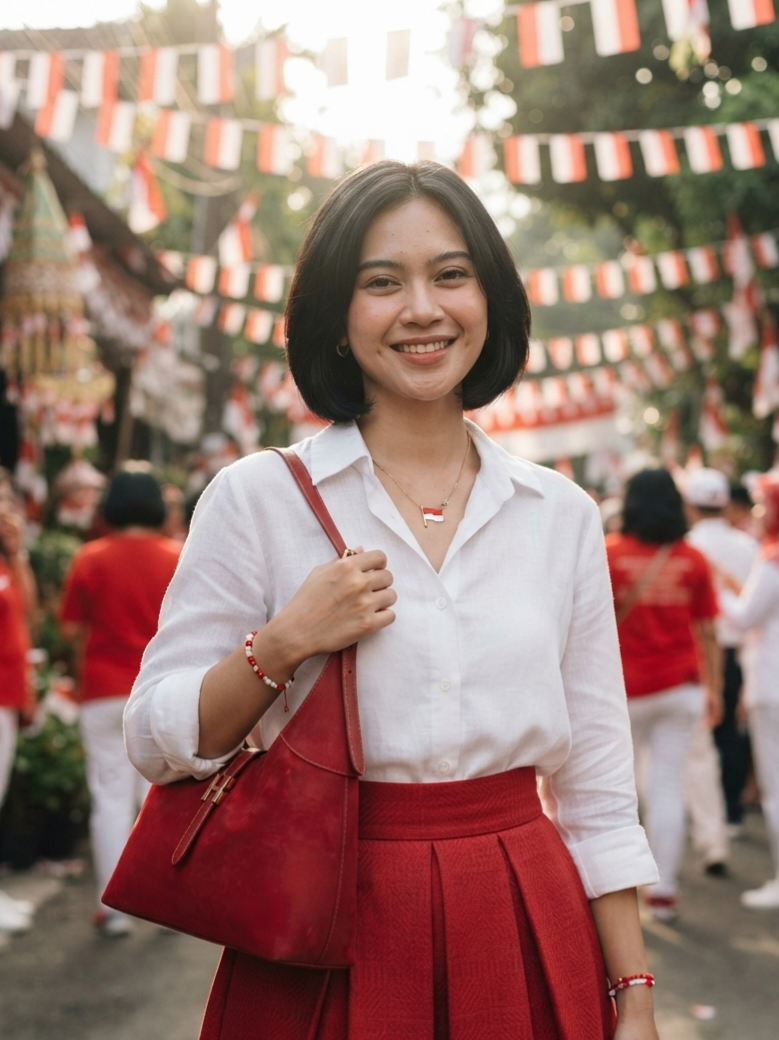 Outfit 17 Agustus yang Simple tapi Tetap Stylish