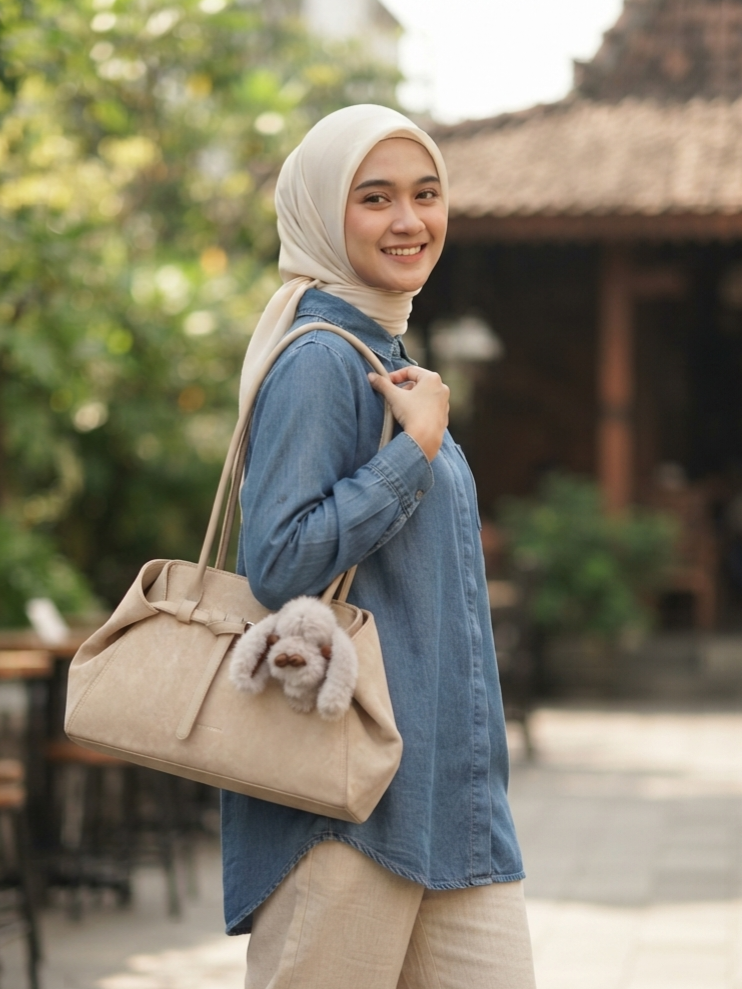 OOTD Hijab Casual yang Simpel